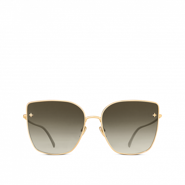 cat-eye frame tinted sunglasses Bianco